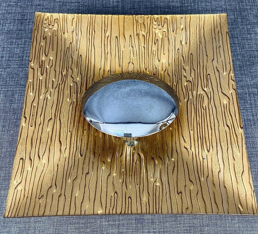 Applique (1 de 3), Appliques, Art Déco, Mid Century Modern, Chrome, Verre de Murano, Luminaires de luxe, Vintage, Unique