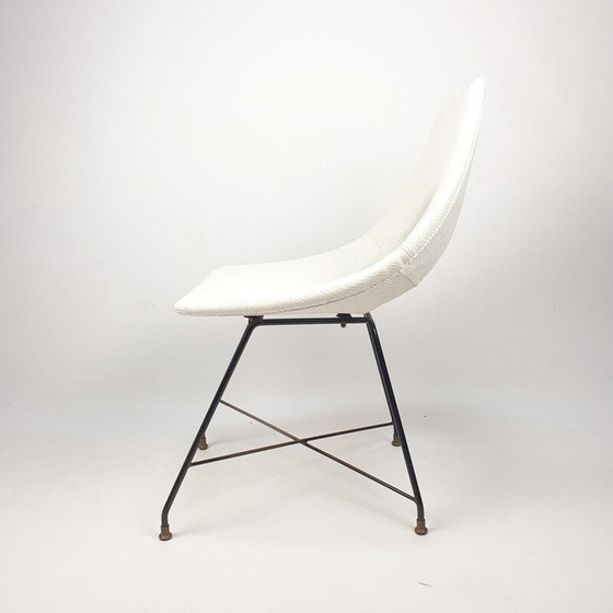 Image 1 of Chaise de salle à manger Cosmos vintage par Augusto Bozzi pour Saporiti, Italie 1950s