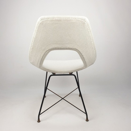 Image 1 of Chaise de salle à manger Cosmos vintage par Augusto Bozzi pour Saporiti, Italie 1950s