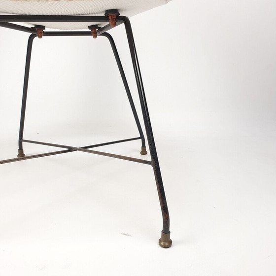 Image 1 of Chaise de salle à manger Cosmos vintage par Augusto Bozzi pour Saporiti, Italie 1950s
