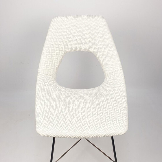 Image 1 of Chaise de salle à manger Cosmos vintage par Augusto Bozzi pour Saporiti, Italie 1950s