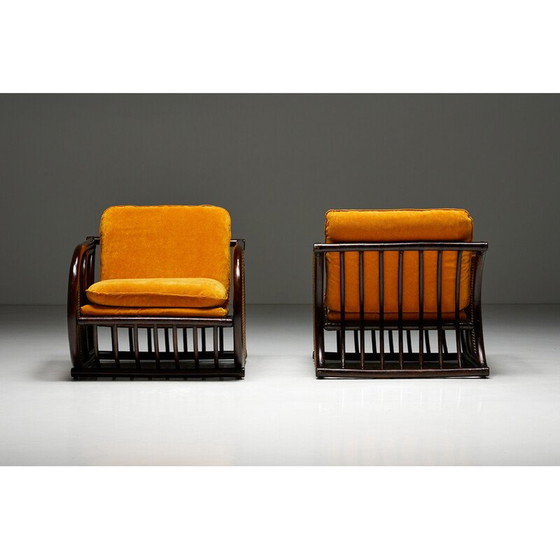 Image 1 of Fauteuils italiens vintage en bambou, 1970