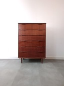 Commode vintage danoise en teck, haute et large !