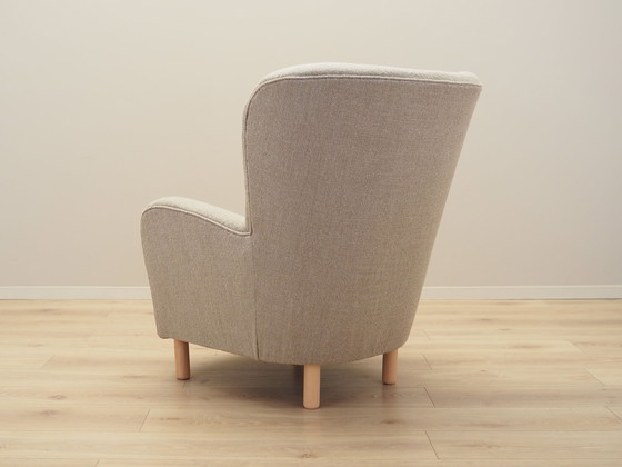 Image 1 of Fauteuil beige, Design scandinave, Production : Danemark