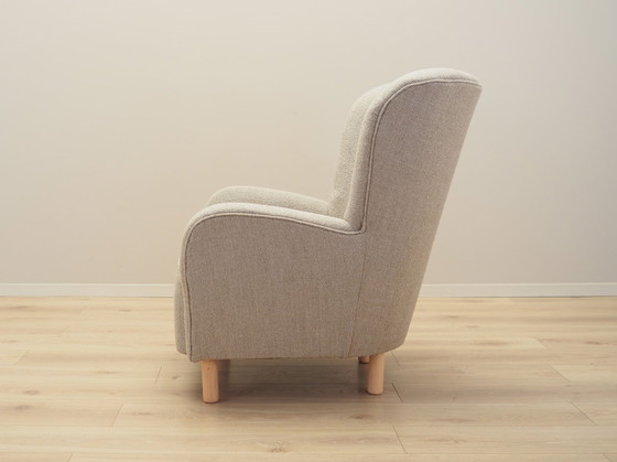 Image 1 of Fauteuil beige, Design scandinave, Production : Danemark