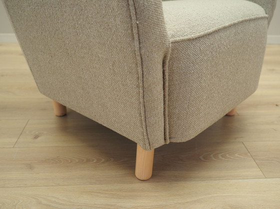 Image 1 of Fauteuil beige, Design scandinave, Production : Danemark