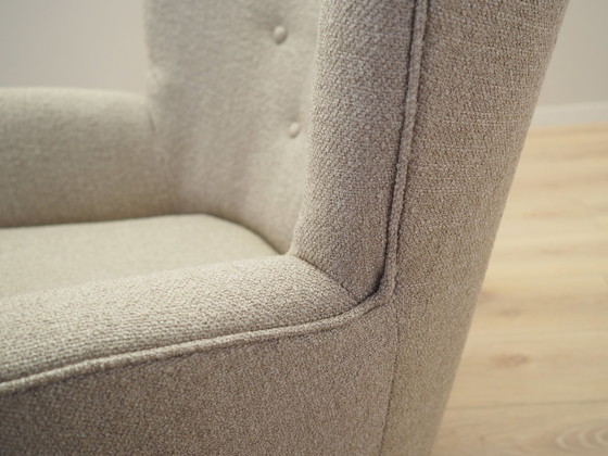 Image 1 of Fauteuil beige, Design scandinave, Production : Danemark