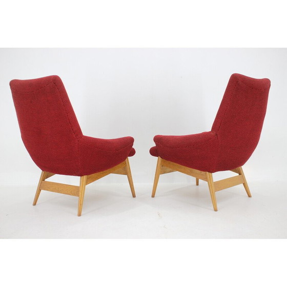 Image 1 of Paire de chaises longues vintage de Miroslav Navratil, Tchécoslovaquie, années 1960