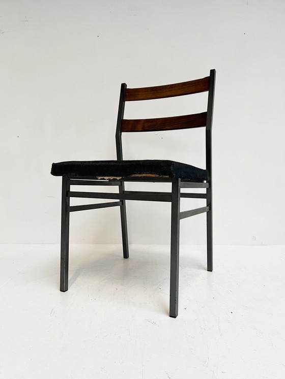 Image 1 of Chaise de salle à manger en bois Pallisander de Brabantia, 1960's