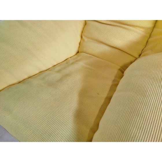 Image 1 of Paire de fauteuils en tissu vintage, Italie 1970