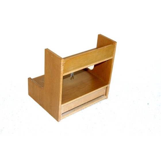 Image 1 of Console murale vintage en bois de chêne, Suède 1960