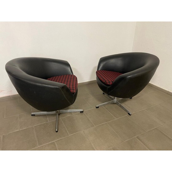 Image 1 of Paire de fauteuils pivotants vintage par UP Závody, Tchécoslovaquie 1970
