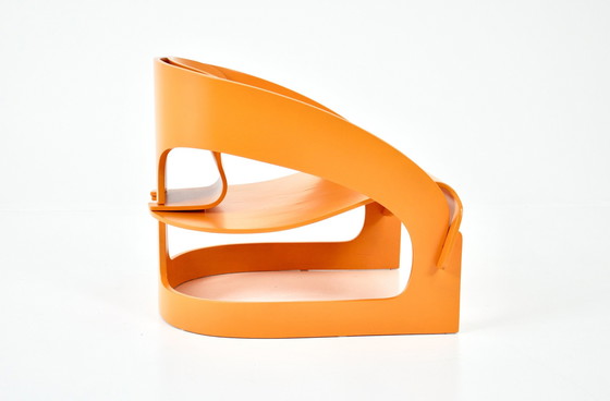 Image 1 of Fauteuil modèle 4801 par Joe Colombo pour Kartell, 1960S