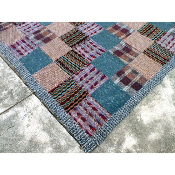 Image 1 of Patchwork vintage série arras par Ottavio Missoni pour Saporiti, Italie 1970
