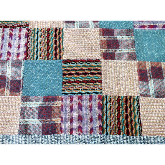 Image 1 of Patchwork vintage série arras par Ottavio Missoni pour Saporiti, Italie 1970