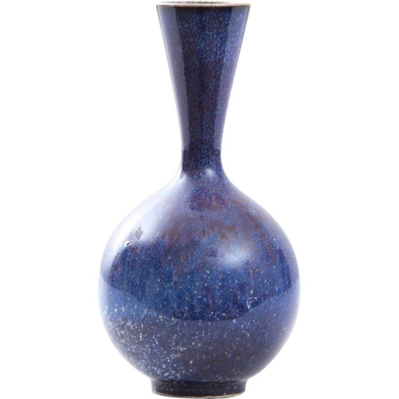 Image 1 of Vase scandinave en céramique vintage de Sven Wejsfelt, 1970