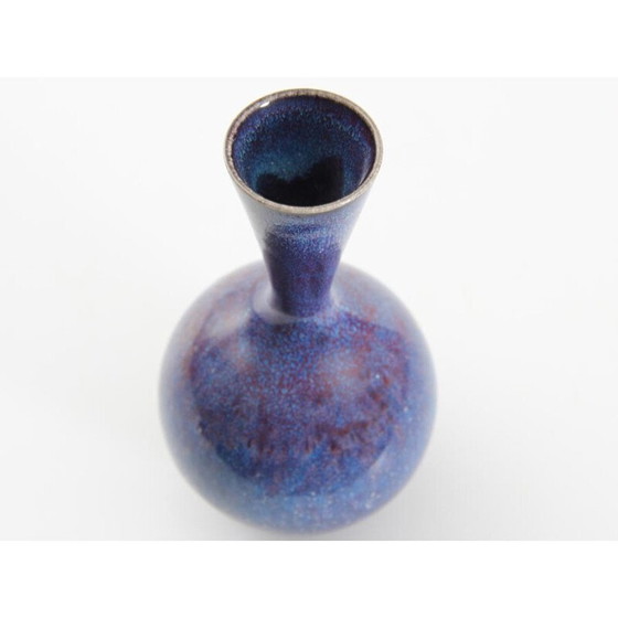 Image 1 of Vase scandinave en céramique vintage de Sven Wejsfelt, 1970