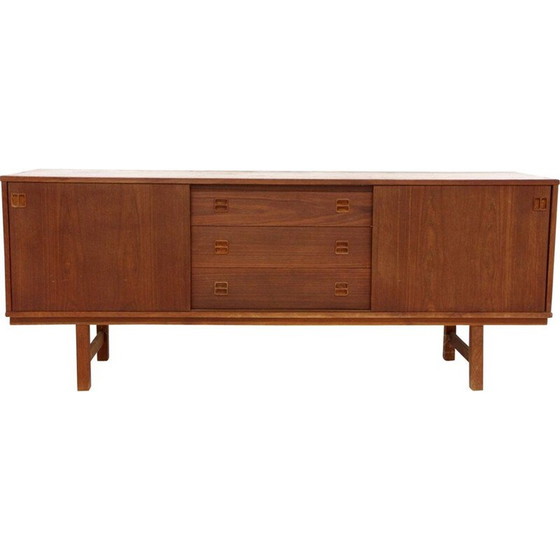 Image 1 of Buffet vintage en teck et hêtre, Suède 1960