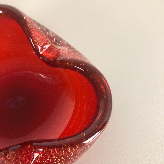 Image 1 of Cendrier vintage en verre de Murano, Italie 1970