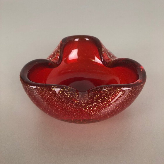 Image 1 of Cendrier vintage en verre de Murano, Italie 1970