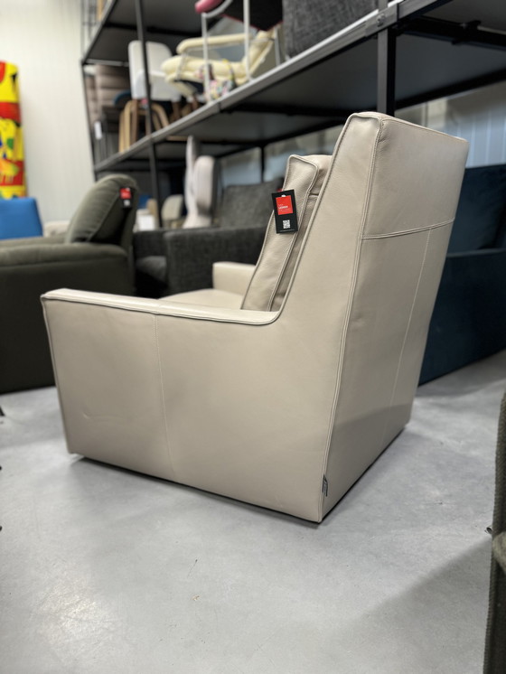 Image 1 of Linteloo Sky Armchair Cuir gris