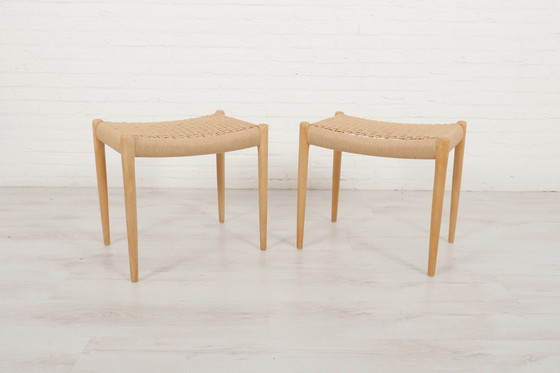 Image 1 of Tabouret vintage | Niels Otto Moller | Chêne | Modèle 80A