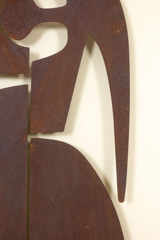 Image 1 of Antonine De Saint Pierre. Panneau « Jouve ». Travail Contemporain.