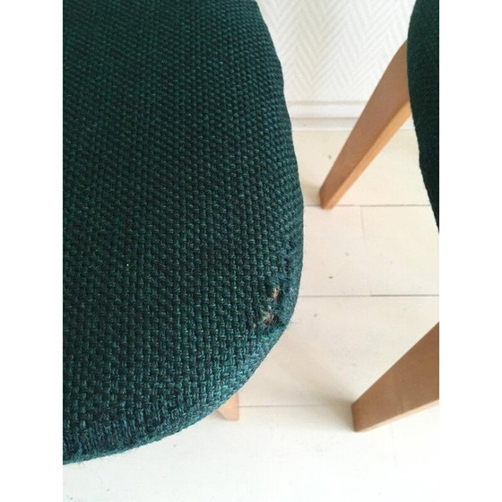 Image 1 of Paire de chaises vintage en bouleau et contreplaqué de Cees Braakman pour Pastoe, 1950