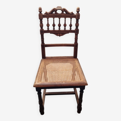 Chaise De Chambre Rotin Et Bois