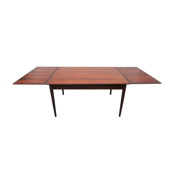 Image 1 of Table de salle à manger extensible XL en bois de rose par Hornslet, Danemark 1960