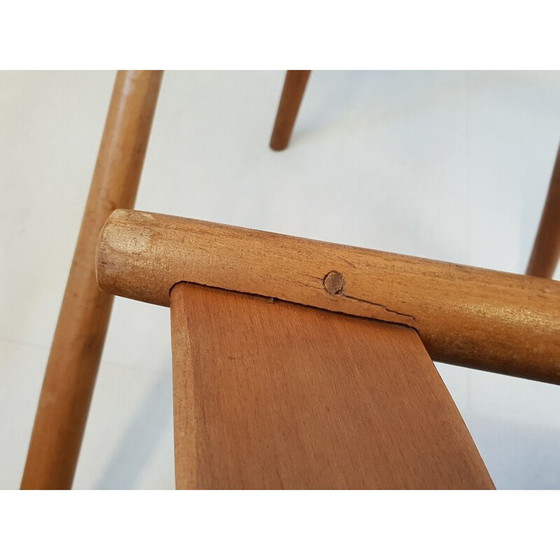 Image 1 of Ensemble de 3 chaises vintage par Adolf Schneck pour Schâfer, 1940