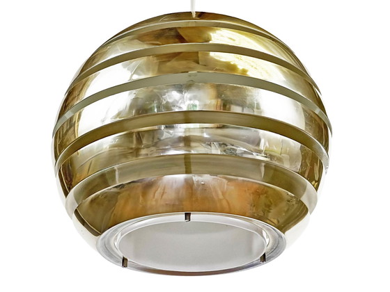 Image 1 of Lampe suspendue "Le Monde" par Carl Thore pour Granhaga Metall. Suède 1960S