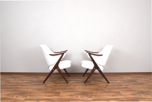 Fauteuils norvégiens en teck du Mid Century Knott From Brunstad Møbelfabrikk, 1960S, Set Of 2