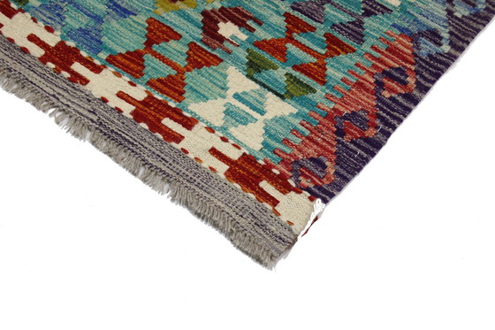 Image 1 of Original Old Style Kelim Afghan 247 X 178 Cm Top condition