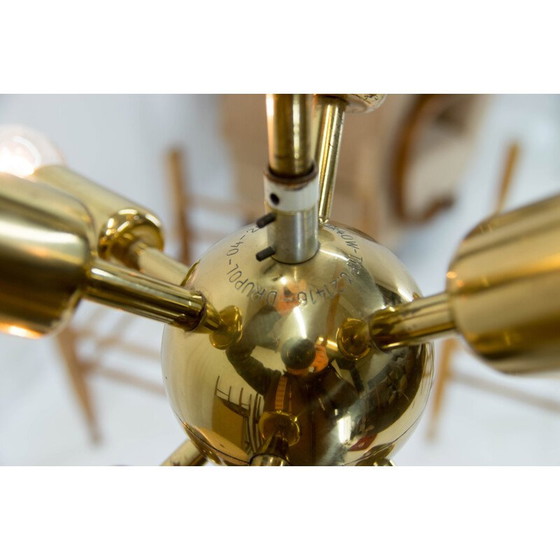 Image 1 of Lustre de l'ère spatiale Sputnik par Drukov 1970