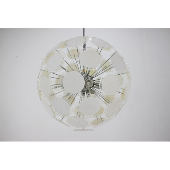 Image 1 of Lustre atomique Sputnik du milieu du siècle, Italie 1970