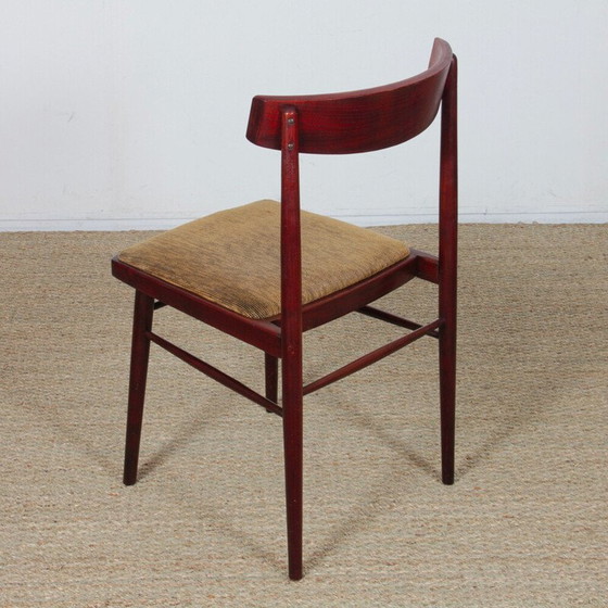 Image 1 of Ensemble de 4 chaises tchèques vintage par Ton, 1970