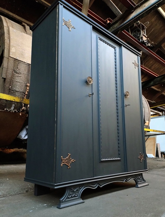 Image 1 of Armoire Armoire Armoire Armoire Gris Anthracite Gris Foncé Scandinave