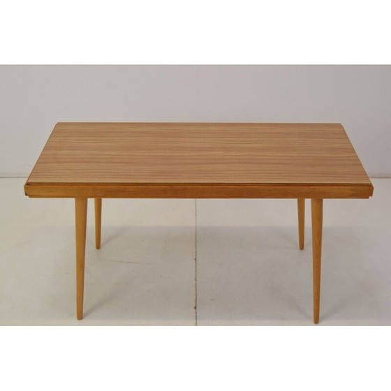 Image 1 of Table basse vintage en bois par Interier Praha, Tchécoslovaquie 1960