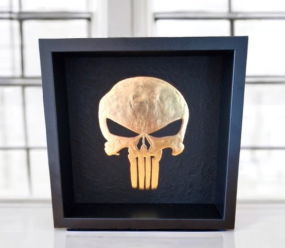 Image 1 of The Punisher 23 Kt. Feuille d'or Par Robert Mars