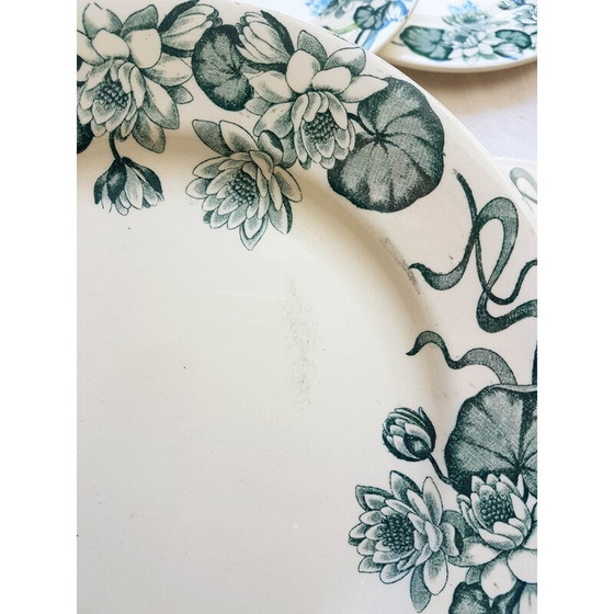 Image 1 of Set de 6 assiettes à dîner vintage