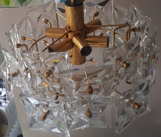 Image 1 of Lustre en cristal de Kinkeldey, années 1960