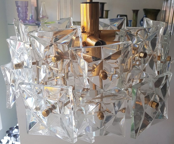 Image 1 of Lustre en cristal de Kinkeldey, années 1960