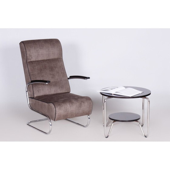 Image 1 of Fauteuil Bauhaus vintage de Mücke Melder, Tchécoslovaquie, années 1930