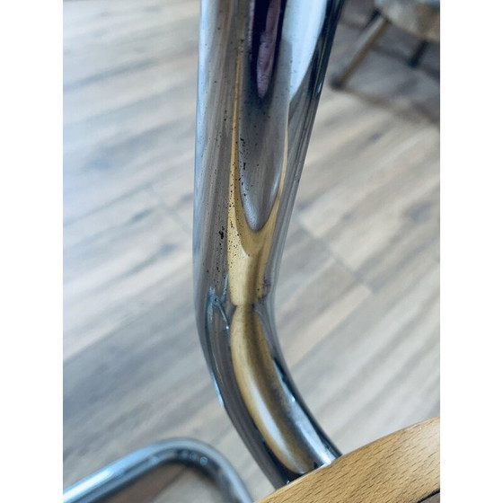 Image 1 of Paire de chaises vintage B64 de Marcel Breuer, 1980