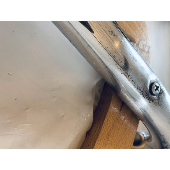 Image 1 of Paire de chaises vintage B64 de Marcel Breuer, 1980