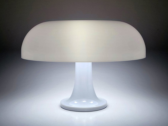 Image 1 of Lampe de table Retro Space Age Blanc