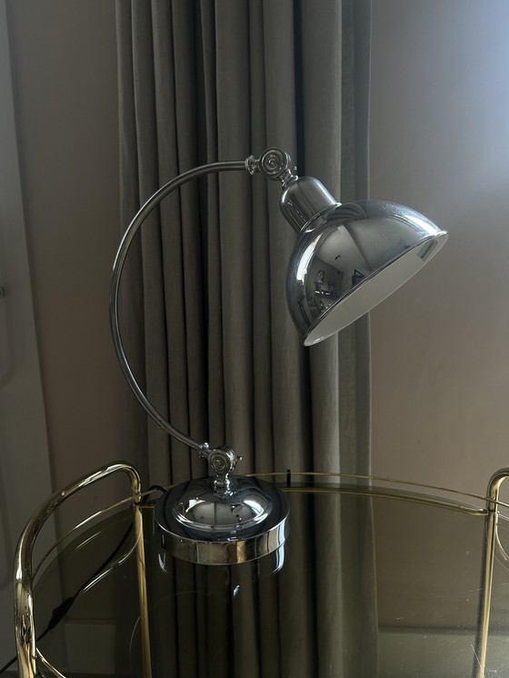 Image 1 of 2s Lampe de bureau Chrome