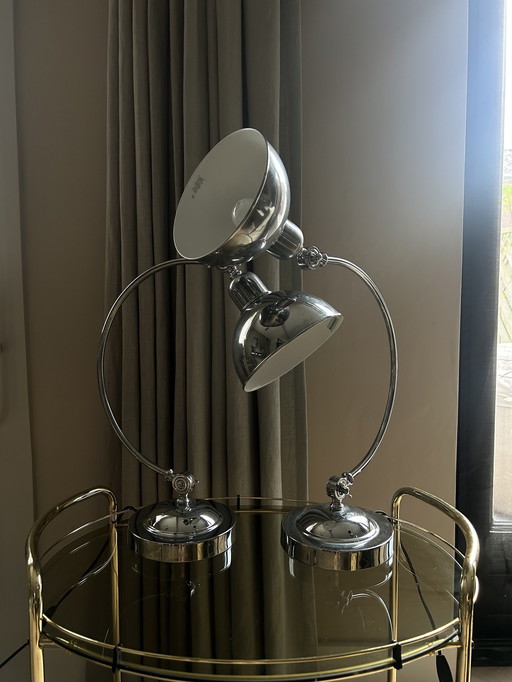 2s Lampe de bureau Chrome