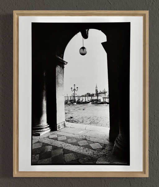 Michel Pinel 1949-2022 / Sublime Photographie De Venise De La Place San Marco 